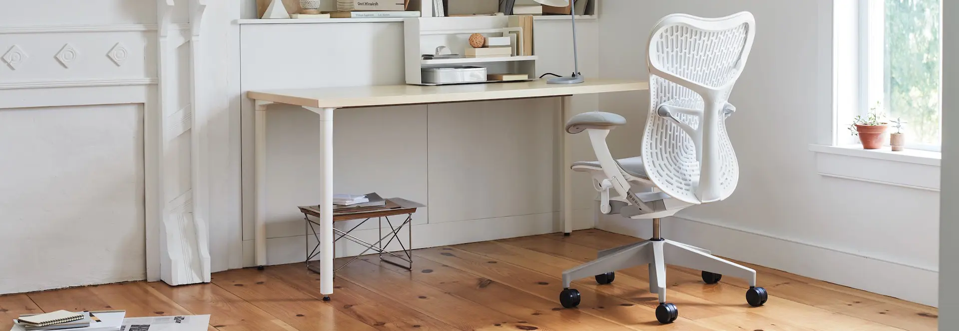 Herman miller white chair