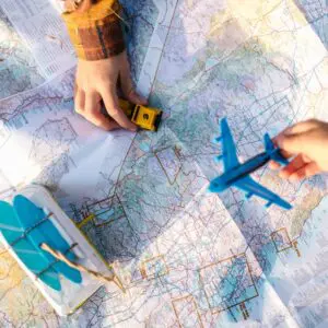 Planning Trip over Map
