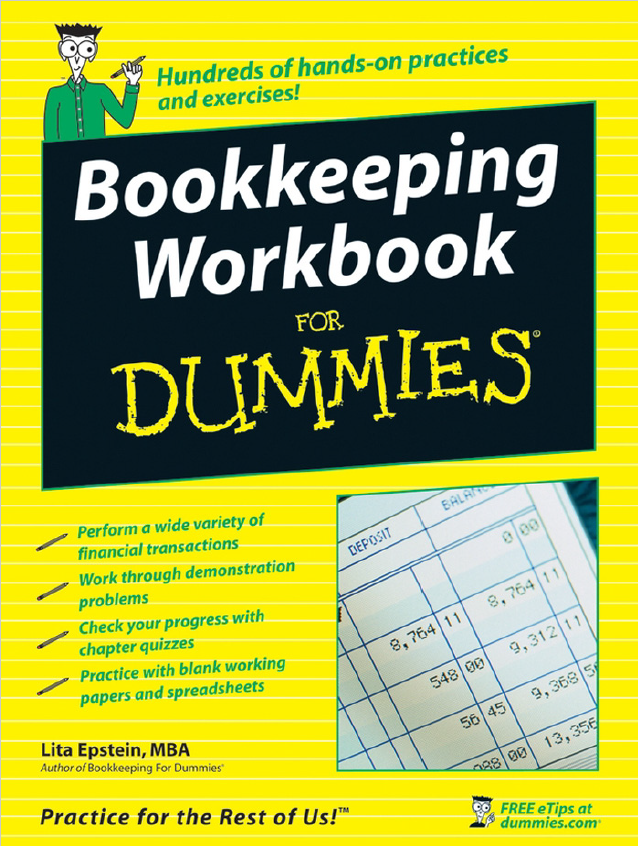 Bookkeeping Workbook for DummiesCover